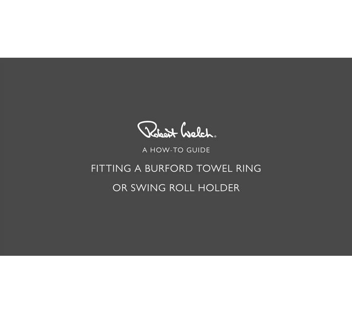 Robert Welch Burford Towel Ring