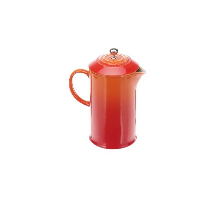 Le Creuset Stoneware Coffee Press, 1L, Meringue