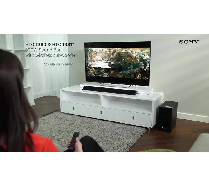 SONY サウンドバー HT-CT 380 HT-CT380 | サウンドバー／ホームシアターシステム | ソニー