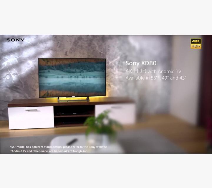 Sony Bravia 49XD8077/8099 LED HDR 4K Ultra HD Android TV, 49 Sony Bravia 49XD8077/8099 LED HDR 4K Ultra HD Android TV, 49
