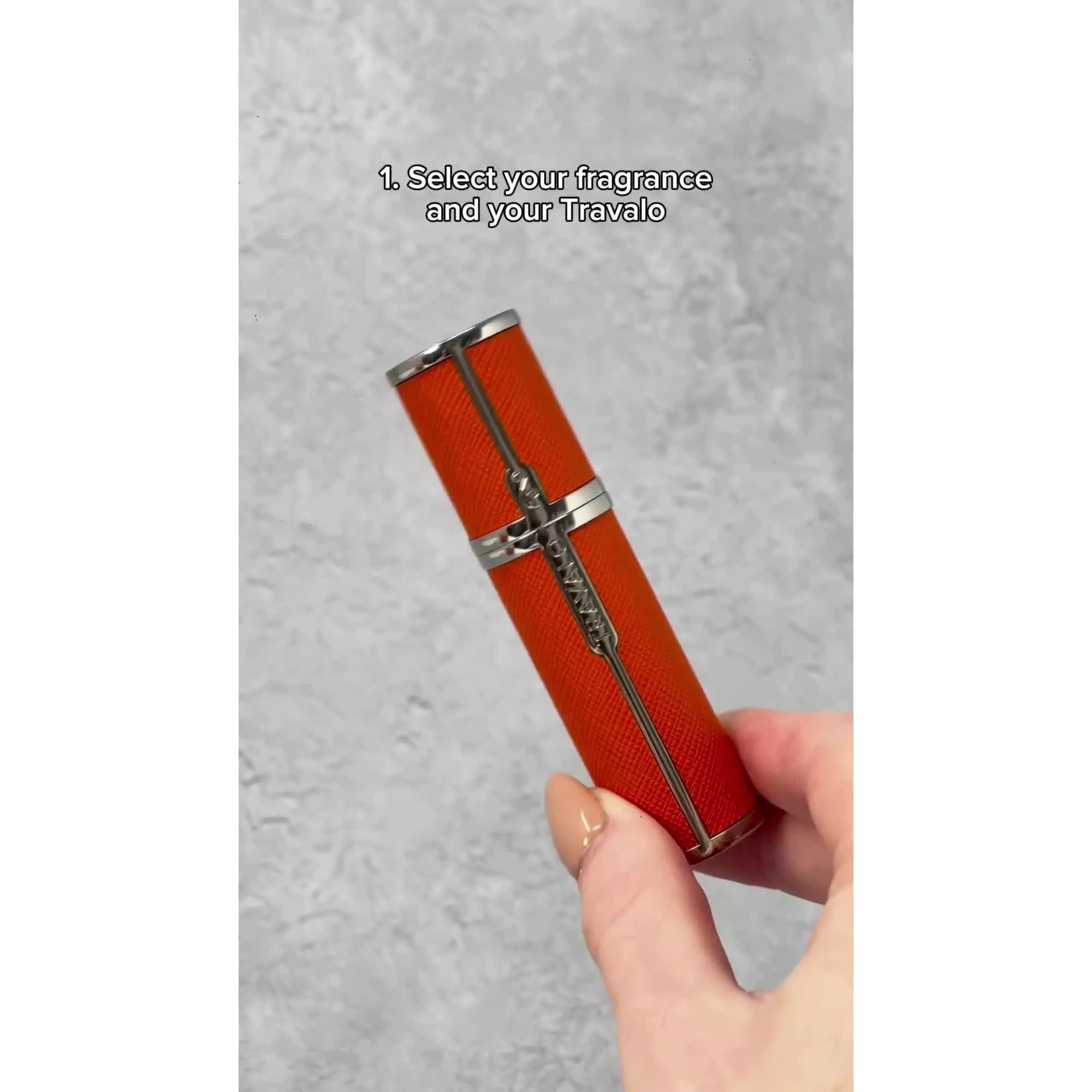 09 Travalo アトマイザー Milano orange MILANO orange – Travalo