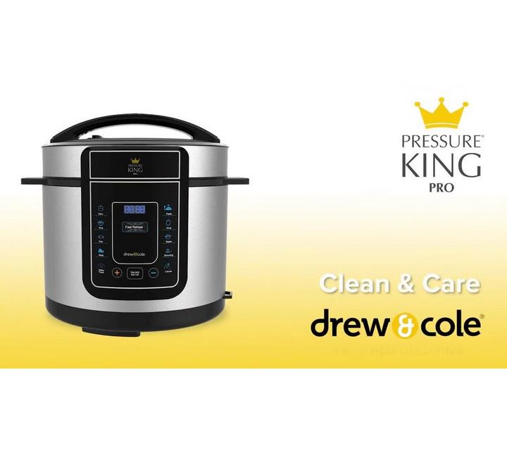 Pressure King Pro 12 in 1 5L Digital Pressure Cooker Black Chrome