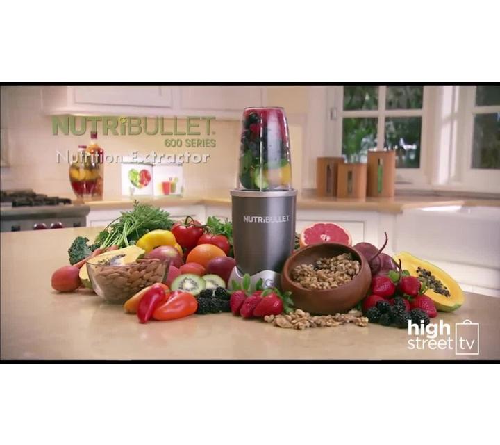 Nutribullet 600 Series Starter Kit Grey