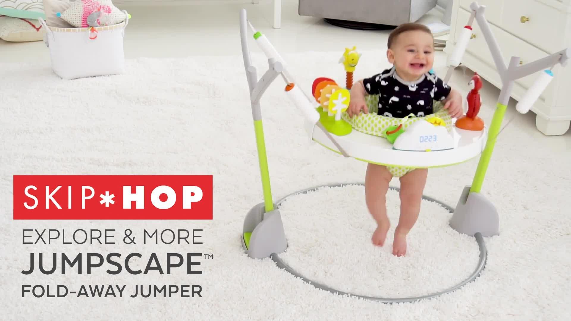 Skip Hop Jumpscape Foldaway Activity Jumper Multi