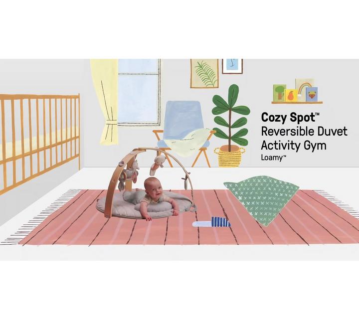 Ingenuity Cozy Spot Reversible Activity Gym