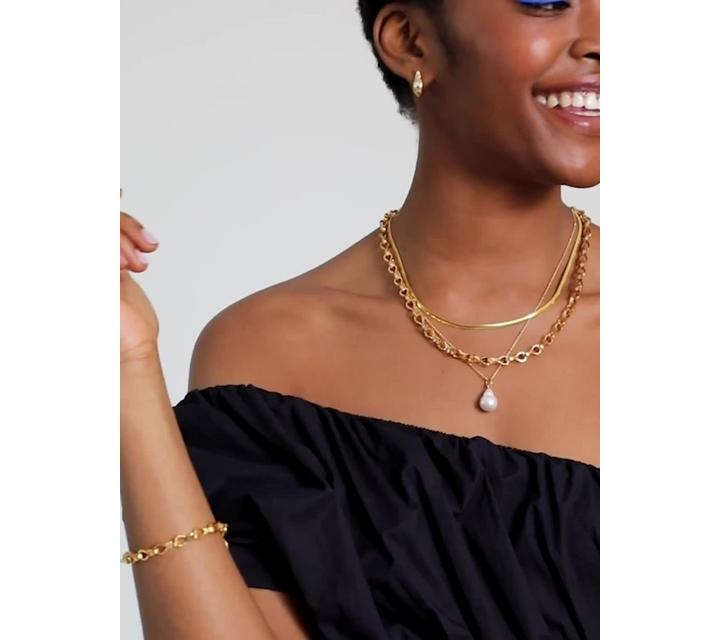 Monica Vinader Nura Pearl Charm